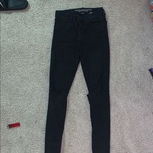 Skinny black jeans